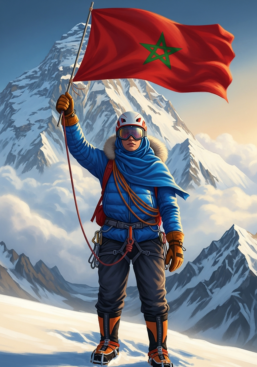 Bouchra Baibanou - First Moroccan Woman to Summit Everest & First Arab Woman on K2