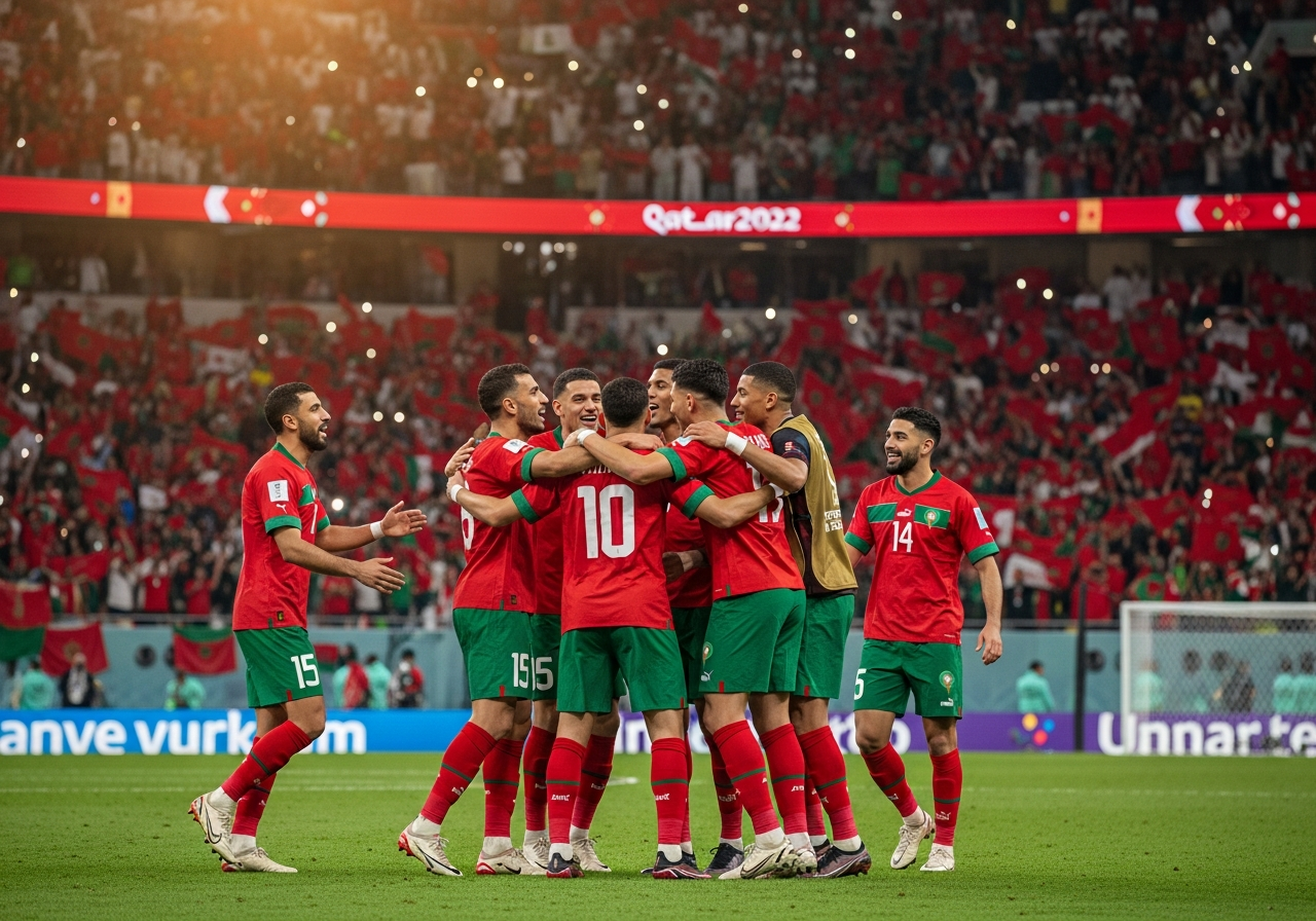 Morocco Makes World Cup History - First African & Arab Semi-Finalists