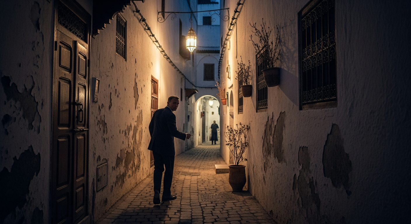Spectre (2015) - James Bond in Morocco