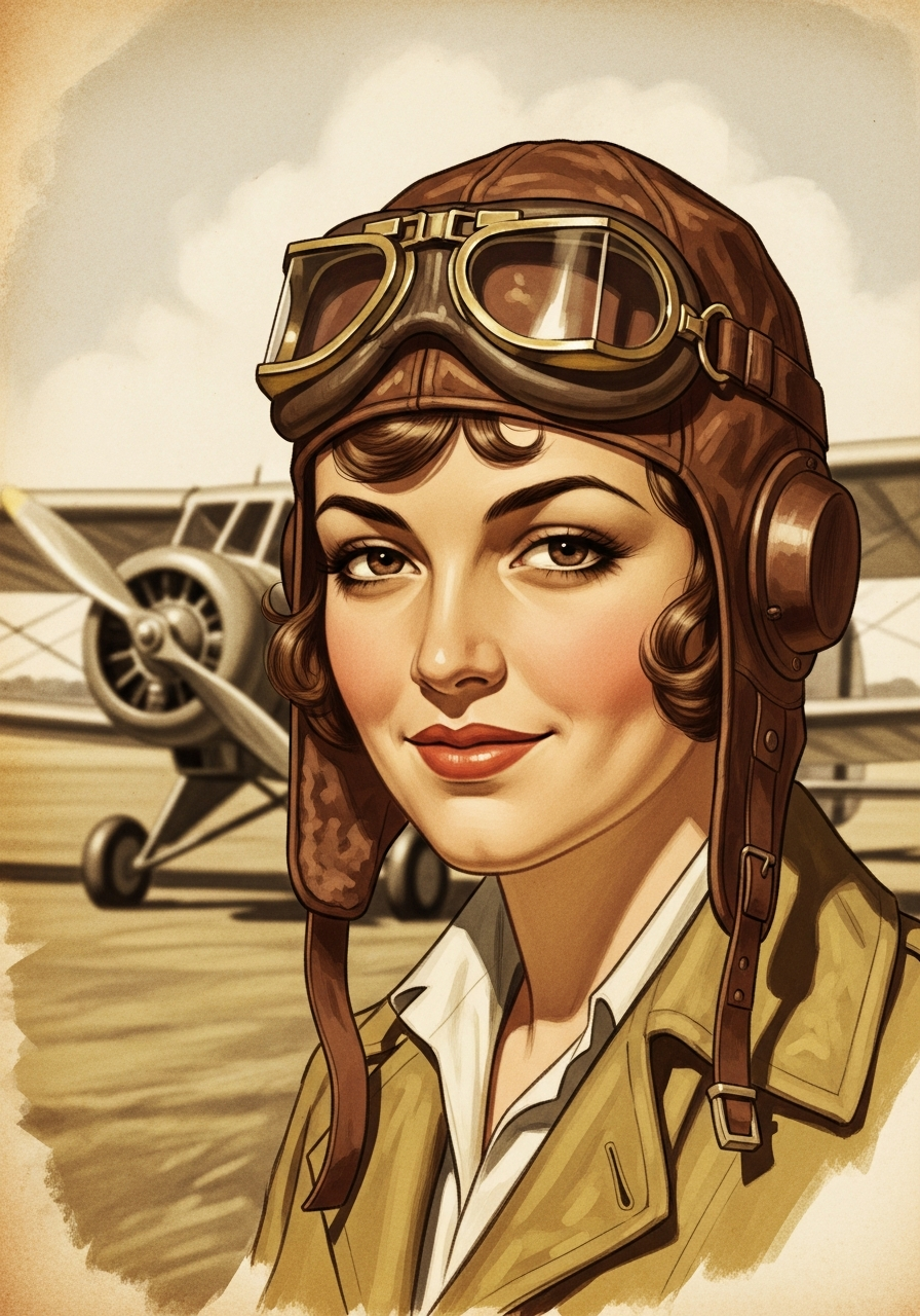 Touria Chaoui - First Female Pilot